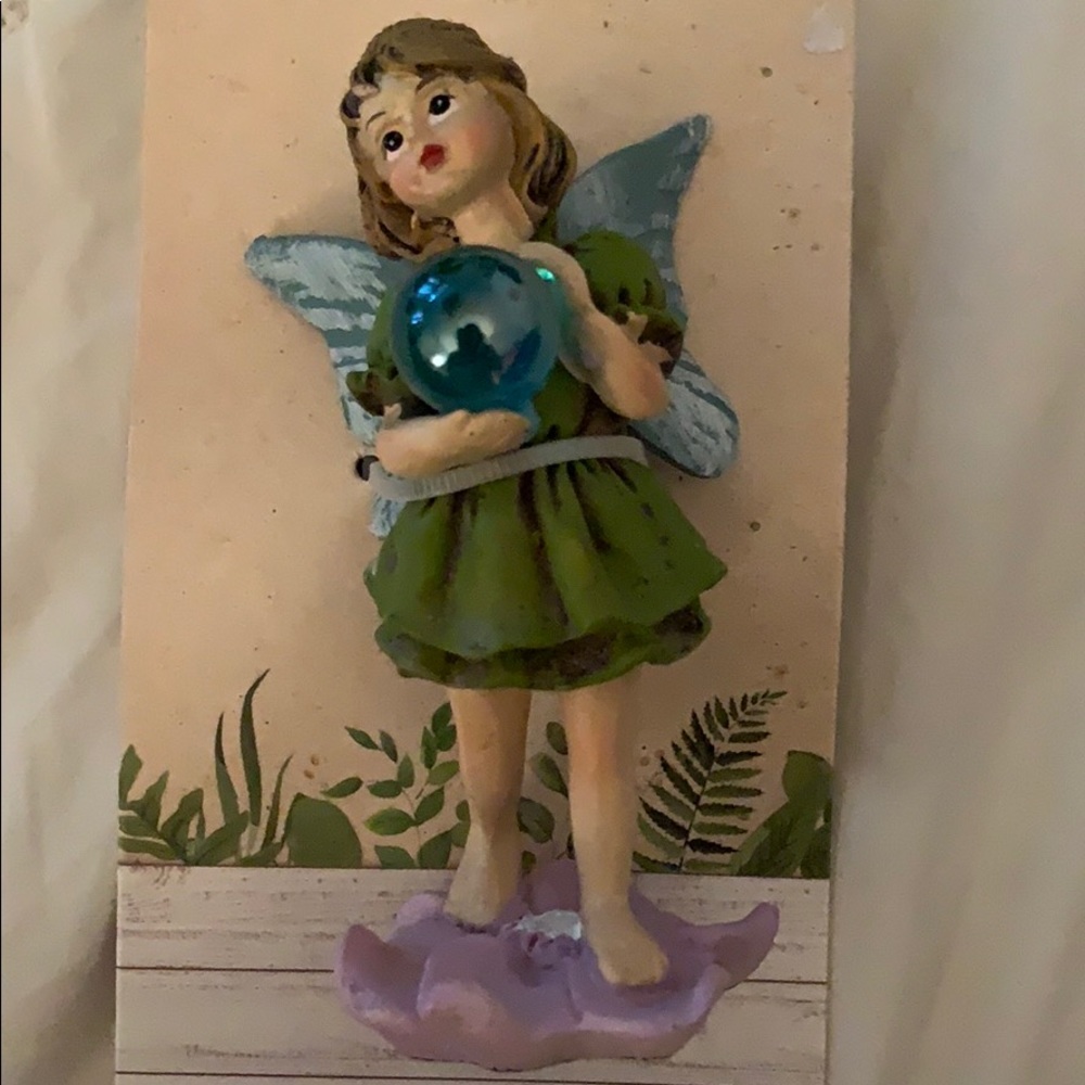 Fairy garden angel miniature.